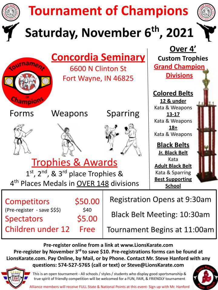 Tournament of Champions 2021